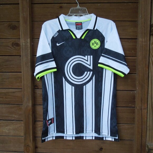 Borussia Dortmund jersey, 1996 retro, Large - Picture 5 of 8